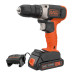 Дрель-шуруповерт аккумуляторная BLACK+DECKER BCD001C1