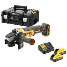Шліфмашина кутова - болгарка акумуляторна безщіткова DeWALT DCG405H2T Шліфмашина кутова - болгарка акумуляторна безщіткова DeWALT DCG405H2T
