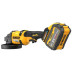 Шлифмашина угловая - болгарка аккумуляторная бесщёточная DeWALT DCG418SHDX2