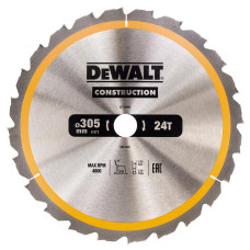 Диск пильный СONSTRUCTION DeWALT DT1958