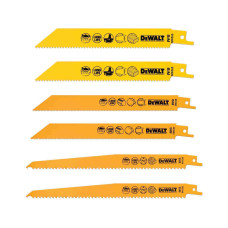 Набір полотен пиляльних DeWALT, для шабельних пил DeWALT DT2444 Набір полотен пиляльних DeWALT, для шабельних пил DeWALT DT2444