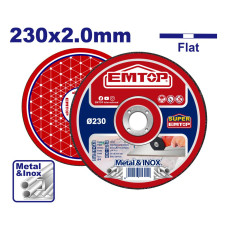 Диск відрізний EMTOP EACD202303, 230х2 мм