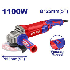 Болгарка (кутова шліфмашина) EMTOP EAGRS11053