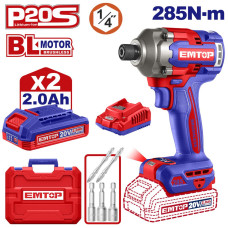 Гвинтоверт акумуляторний EMTOP ECIRL2028