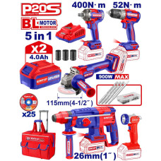 Набір інструментів акумуляторних EMTOP ECKL2058