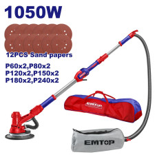 Шліфмашина для стін і стелі EMTOP EDSD105016
