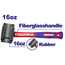 Киянка гумова EMTOP EHAMRH1601