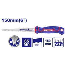 Ножівка для гіпсокартону EMTOP EHASW1501