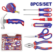 Набір інструментів EMTOP EHTS01081, 8 шт