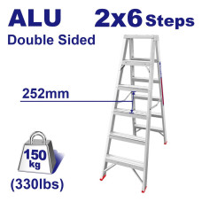 Стремянка EMTOP ELAD3061 алюмінієва 2х6