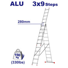 Драбина універсальна EMTOP ELAD4391 3х9