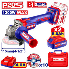 Болгарка (кутова шліфмашина) EMTOP ELAG2211532