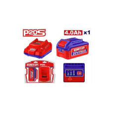 Комплект EMTOP ELBCPK1012 серії P20S 4Ah (ЗП EFCR20200 + АКБ EBPK20021)