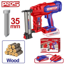 Цвяхозабивач акумуляторний EMTOP ELBNLI2005 (без АКБ та ЗП)