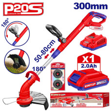 Тример акумуляторний EMTOP ELGT203011