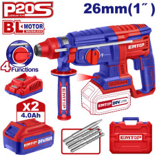 Перфоратор акумуляторний EMTOP ELRH202287