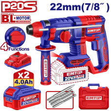 Перфоратор акумуляторний EMTOP ELRH212282