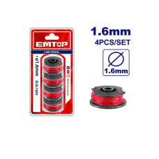 Струна косильна в шпулі 1.6 мм EMTOP ELSL1602