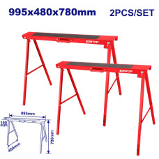 Козли складані EMTOP EMDZ1510, 2 шт.