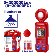 Люксметр електронний EMTOP EMJE35031