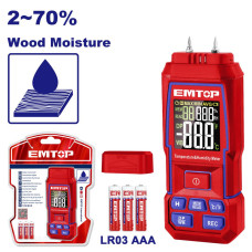 Вологомір для деревини EMTOP EMNN35031