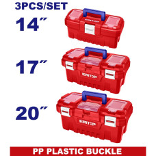 Набір ящиків для інструментів EMTOP EPBXK0301, 3 шт.