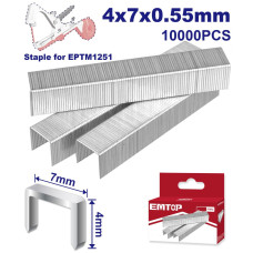 Скоби EMTOP EPTM1251S, 10000 шт.