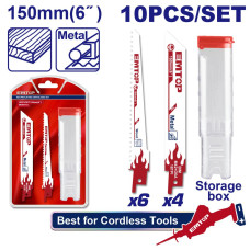 Набір полотен для шабельної пили EMTOP ERSB0102