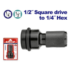 Адаптер з 1/2'' на 1/4'' EMTOP ESBH0501