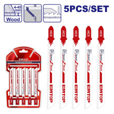 Набір полотен для лобзика EMTOP ESBT111C, 5 шт
