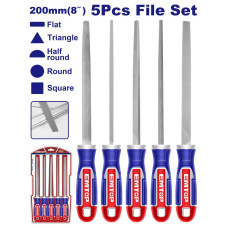 Набір напильників по металу EMTOP ESFSS0501, 5 шт.