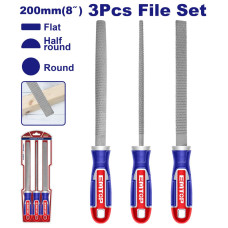 Набір напильників по дереву EMTOP ESFSW0301, 3 шт.