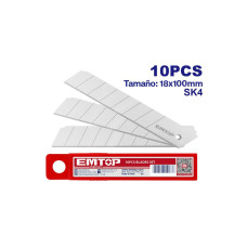 Комплект сегментних лез EMTOP ESKB1801, 10 шт.