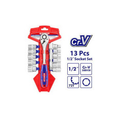 Набір торцевих головок EMTOP ESKT12131 1/2