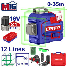 Лазерний нівелір EMTOP ESLE12301