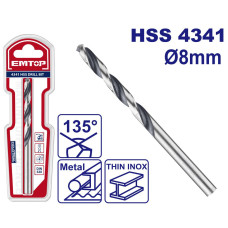 Свердло HSS 4341 EMTOP ETDB310802