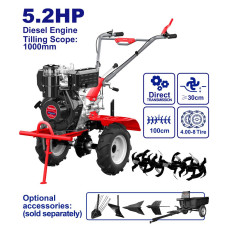 Культиватор дизельний EMTOP ETLR1003