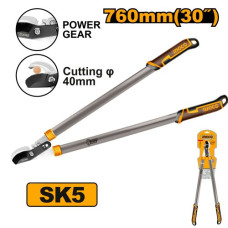 Сучкоріз 760 мм із редуктором сталь SK5 INGCO INDUSTRIAL