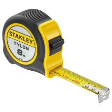 Рулетка измерительная Tylon™ длиной 8 м, шириной 25 мм, в пластмассовом корпусе STANLEY 0-30-657