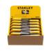 Нож SM длиной 130 мм с лезвием шириной 9 мм с отламывающимися сегментами STANLEY 1-10-150