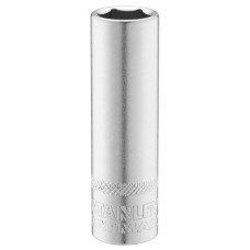 Головка торцевая 1/4 х 10 мм, с шестигранным профилем, высокая, метрическая. STANLEY FMMT17523-0