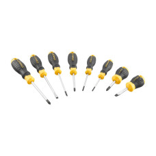 Набор из восьми отверток CushionGrip STANLEY STHT16167-0