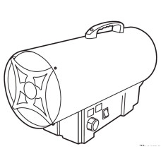 Обігрівач газовий Vitals GH-304t